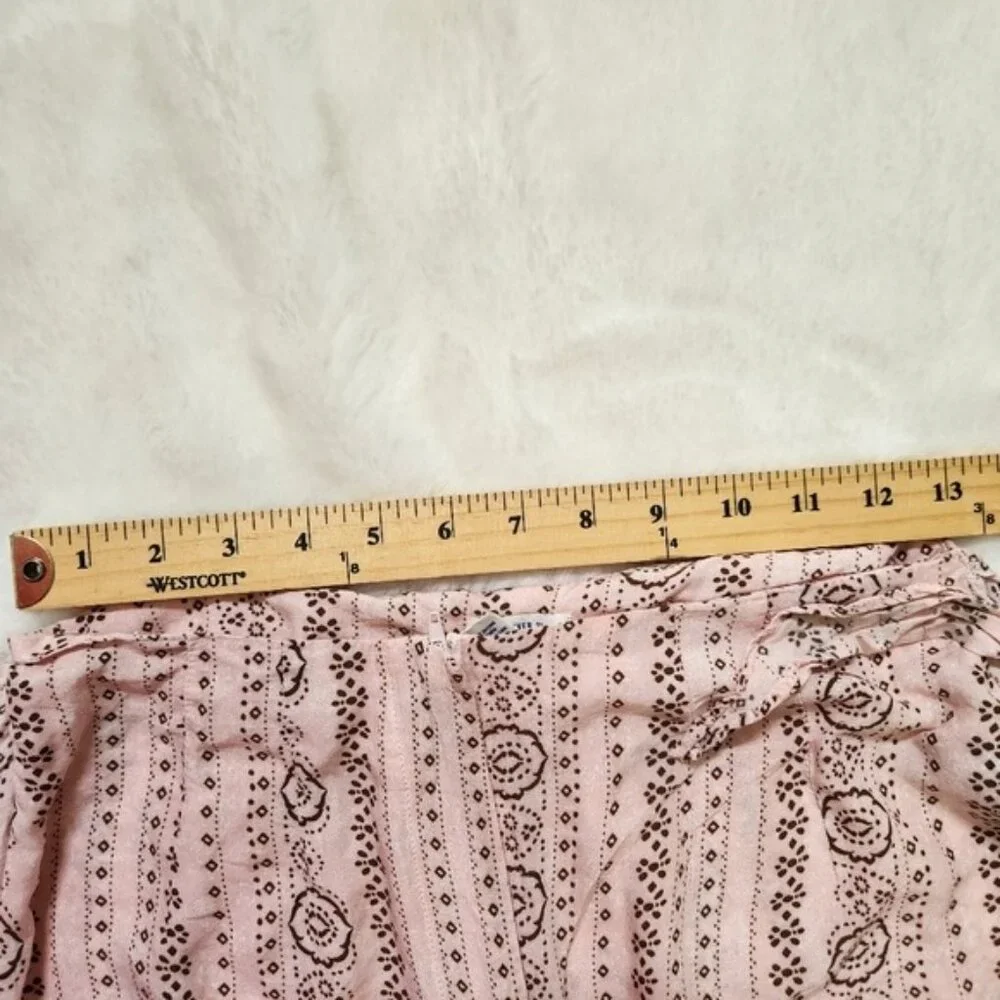 Forever 21 Women's Cover Up Summer Pants, Tie Front Size M